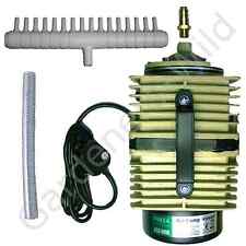 ACO009E AC140 HAILEA LUFTPUMPE 140L/m Kolbenkompressor Hydrokultur Koi Fischteich