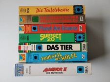 VHS Sammlung Konvolut 7x