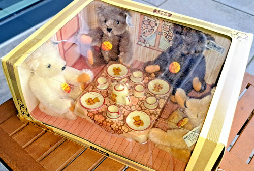 Steiff teddy bär tea party - bär,