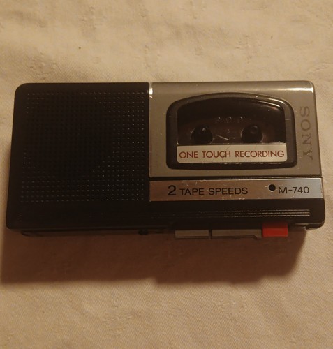 Sony 740 aufnahmegerät - sony,
