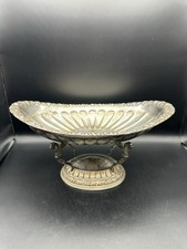 Tafelaufsatz versilbert Schale