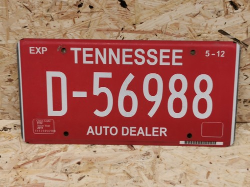 Nummernschild usa tennessee - nummernschild,