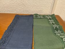 Omas 2 Stück Tischdecke 75x75