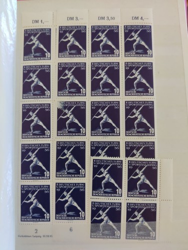 Ddr sammlung einsteckbuch - ddr,
