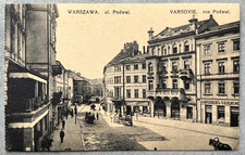 AK Warszawa ul. Podwal, ungelaufen