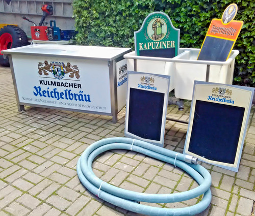 Mobile edelstahl klapptheke - mobile, edelstahl-klapptheke