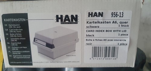 Han karteikasten din quer - din,