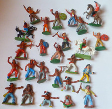 28 alte Figuren DDR Indianer