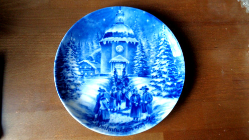 Weihnachtsteller kapelle - weihnachtsteller, in