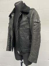 HUGO BOSS Lederjacke mit