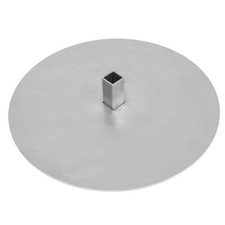 Spießteller für Döner Gyros Spieß mit Aufkantung