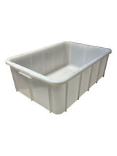 Transportbox Lagerbox Natur/Weiß 660X450X235mm KAZ 1103 Plastipol-Scheu Box