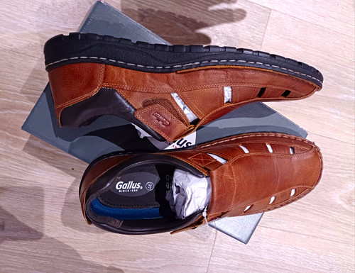 Gallus herren halbschuhe leder - halbschuhe,