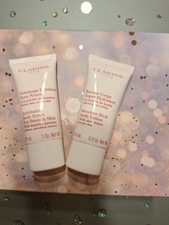 Clarins Paris Set 2 Teilig Körperpeeling 30ml Und Körper Lotion 30ml Neu