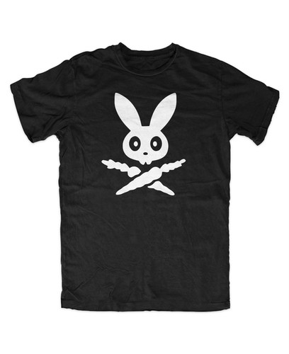 Bunny skull shirt rock - bunny, t-shirt
