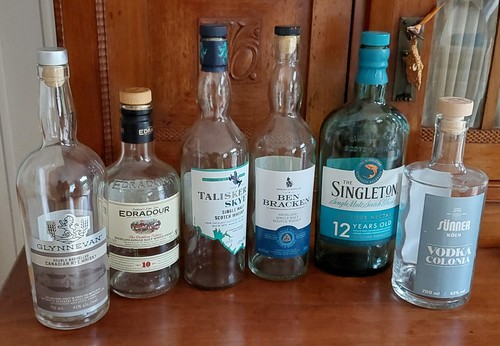 Whisky leere flaschen - whisky,,