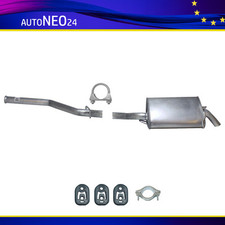 Auspuff Mercedes C-Klasse C200 C220 CDI W203 S203 Endschalldämpfer ab.Bj. 2000- 