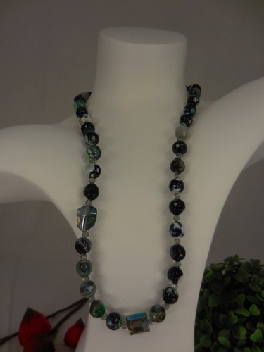 Collier halskette edelstein - collier,