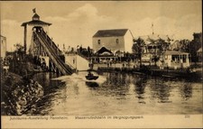 Ak Mannheim in Baden, Jubiläums-Ausstellung 1907, Wasserrutschbahn... - 3775452