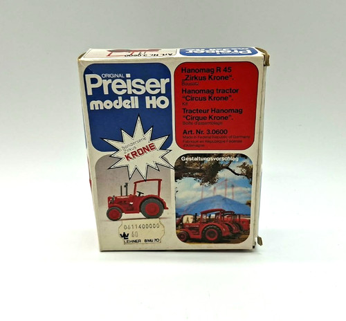 Preiser 30600 hanomag - preiser, 1:87