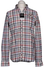 Camp David Hemd Herren Oberteil Business Hemd Freizeit Hemd Gr. M Ba... #dvc3igu