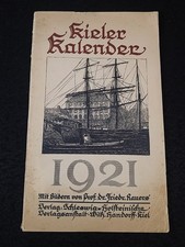 Kieler Kalender 1921. Mit