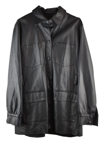 Schwarze kunstleder - h&m,