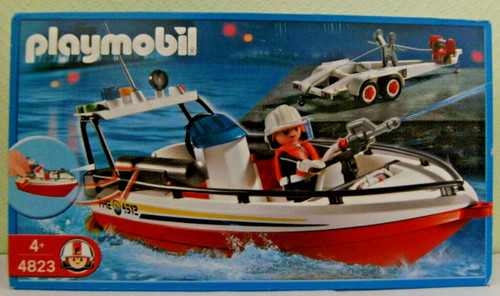 Playmobil feuerwehrboot 4823 - playmobil,