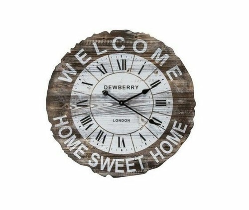 Wanduhr holz marone - wanduhr,