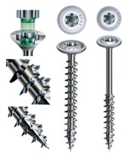 Spax Tellerkopfschrauben 6mm 8mm Holzschrauben Wirox T-Star plus ETA-Zulassung