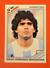 Panini Fußball World Cup Story-Diego Maradona Argentinien WM 1986 #171 ungeklebt