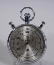 wb16/7  Slava Stoppuhr  mit Schleppzeiger  Kal. 54604  Ø 65mm