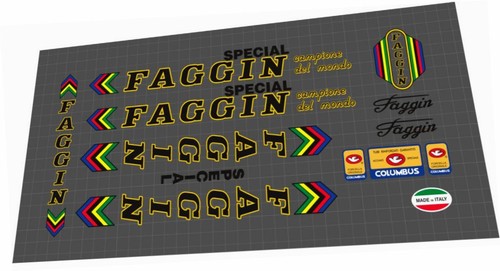 Faggin special frame - frame, decal