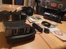 Yashica FR 1 analoge Spiegelreflexkamera + Objektive Tokina + Tasche, Zubehör