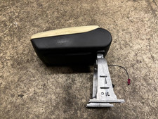 ORIGINAL LEDER Mittelarmlehne Audi A6 4F Armlehne beige 4F0864283 Telefon Sahne