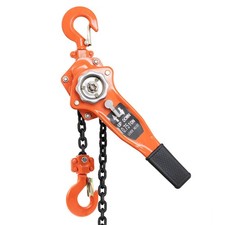 Ratschenzug Kettenzug Hebezug Flaschenzug 1500kg 2,8m Hubhöhe mit Haken