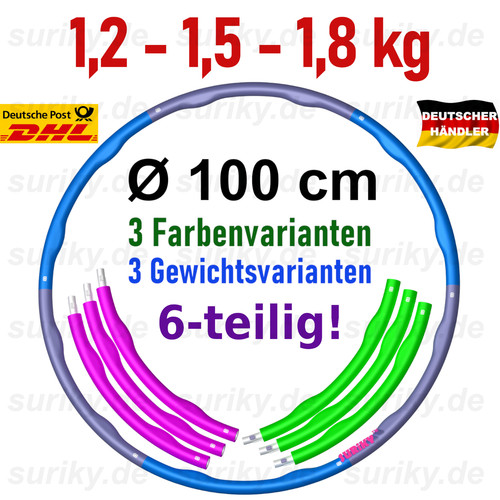 Hula hoop reifen - hoop, 1,2-1,5-1,8kg