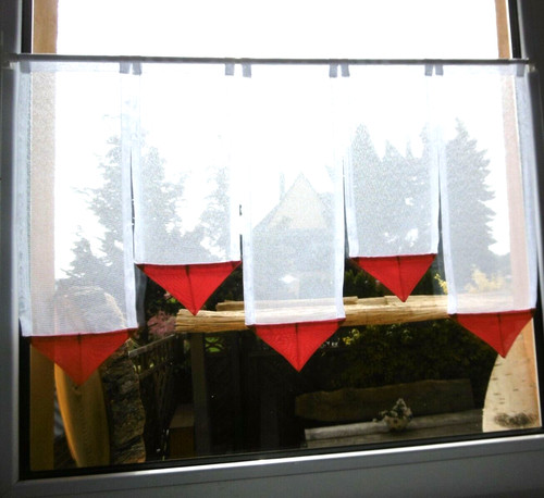 Scheibengardinen fenster - fenster, b