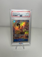 One Piece Tcg Slab Portgas.D.ACE Alternate Art OP08-052 PSA 10 Gem Mint Englisch