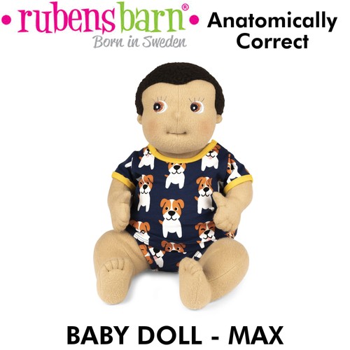 Rubens barn doll max baby - max,