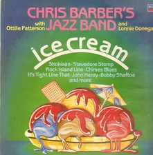 Chris Barbers Jazz Band Ice Cream NEAR MINT Decca Vinyl LP