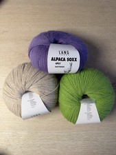 3x 100g Sockenwolle 4-fach