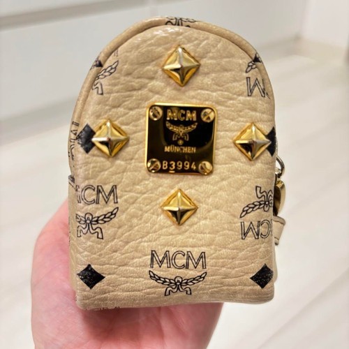 Mcm visetos mini rucksack - visetos, rucksack-stil