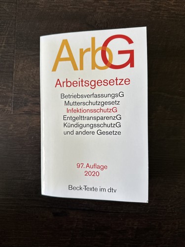 Arbeitsgesetze arbg mit den - mit,