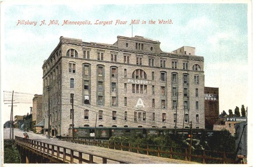 Pillsbury mill minneapolis - mill,