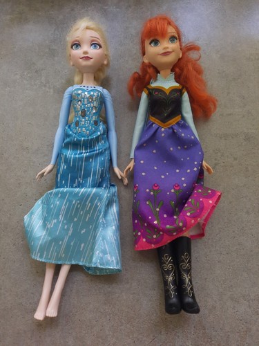 Anna und elsa puppen hasbro - puppen,