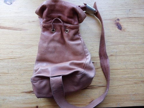 Damenrucksack braun italien - damenrucksack,,