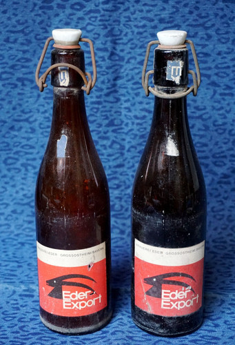 Bierflasche eder brauerei - 2x,