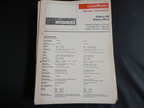 Original service manual - service,