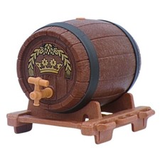 Playmobil großes Fass Mittelalter Bier Stadt Piratenburg